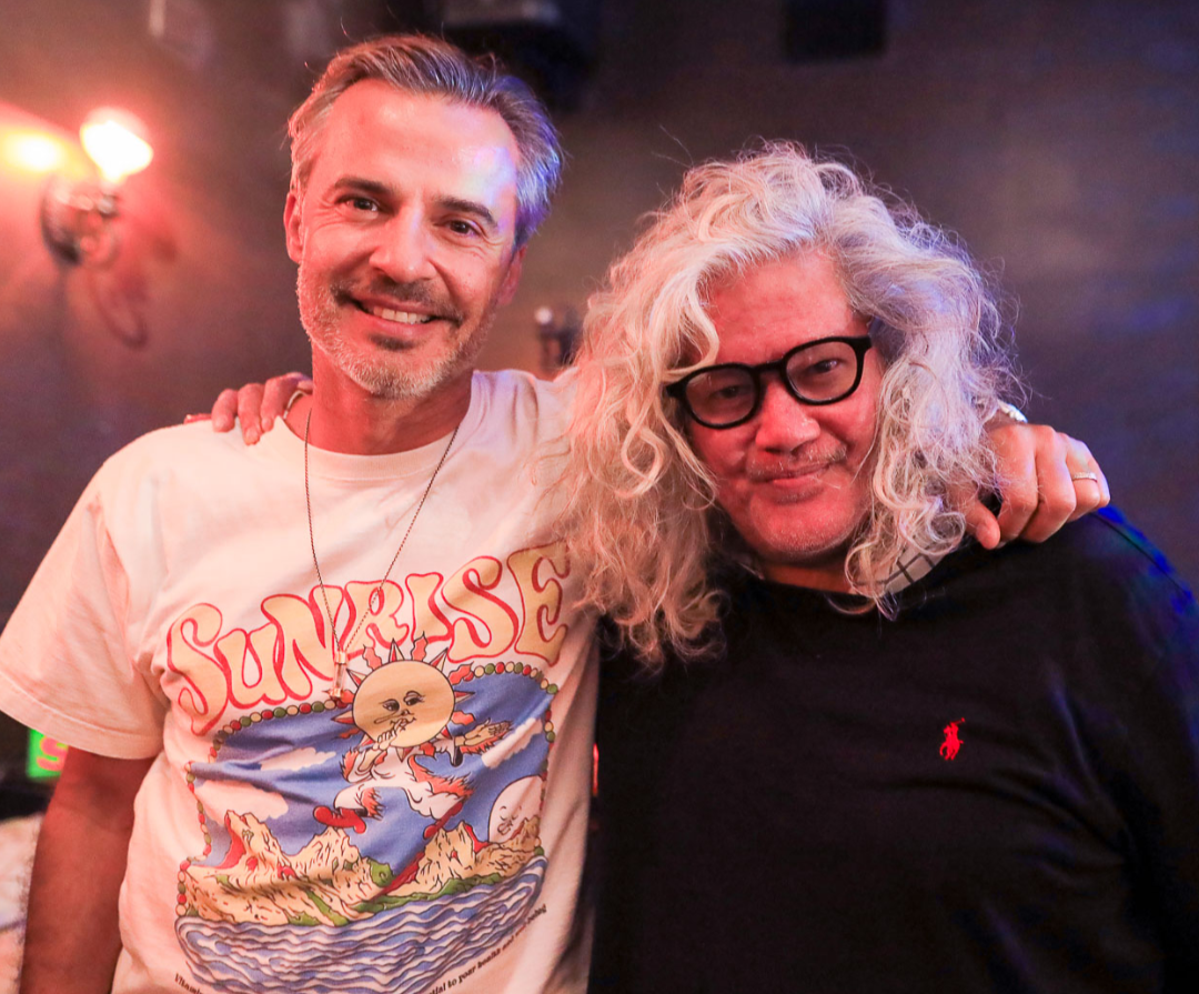With FullDawa producer David Atrakchi.