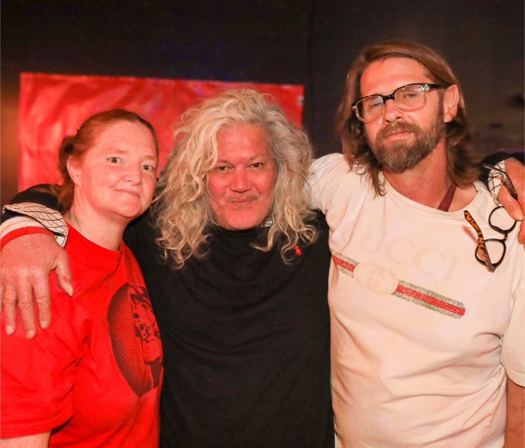 Will with lifesavers David & Casey Barton.