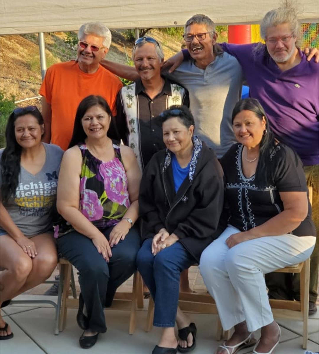 De Los Santos Ohana (Will, with 7 of his 10 siblings), 2018.