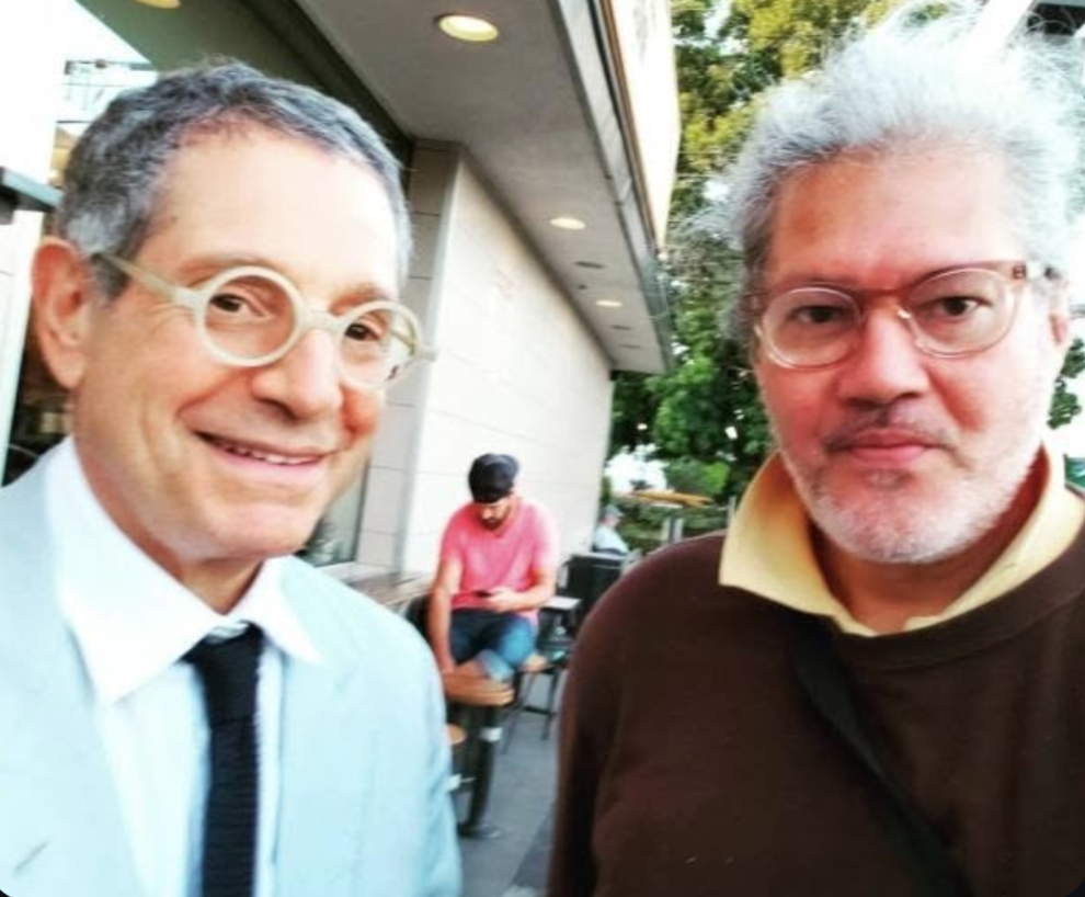 Jeffrey Deitch, American art dealer and curator & Will, 2021.