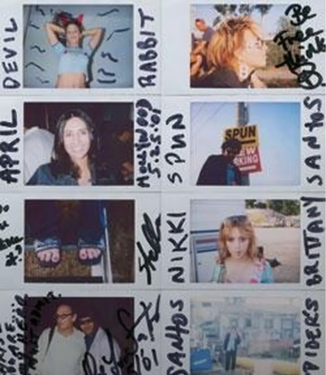 Photos & Polaroids, SPUN set, 2002.