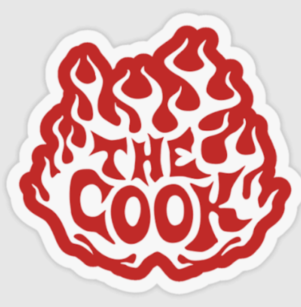 The Cook, SPUN character icon sticker.