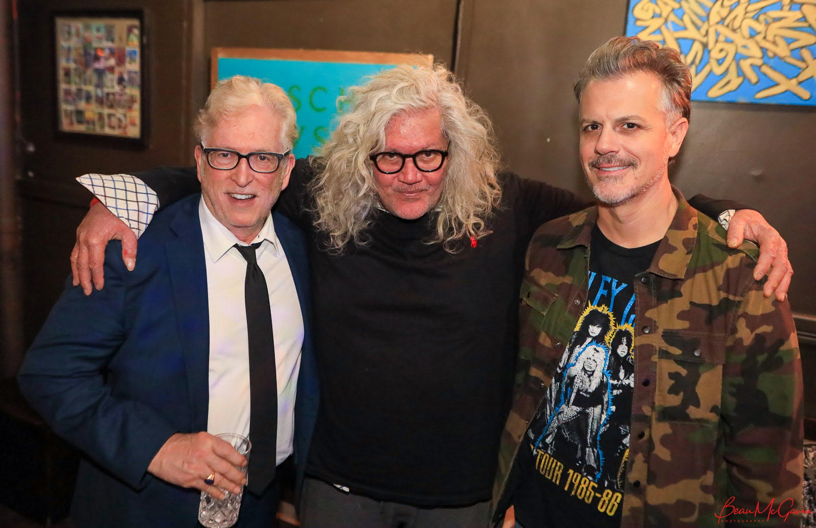 Will with his lawyers, Steven Lowe & Bartholomew Wolcott.