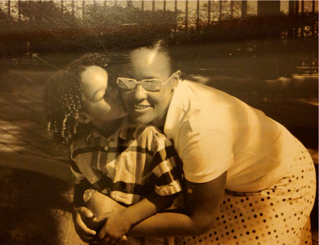 Zackary Kemp Kovach with his mother, Seanne Kemp Kovach.