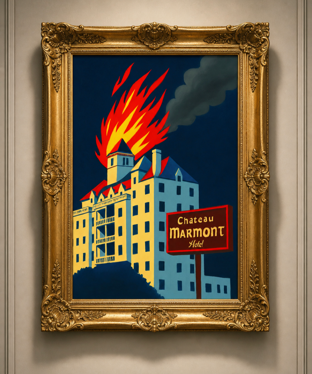Chateau Marmont framed image
