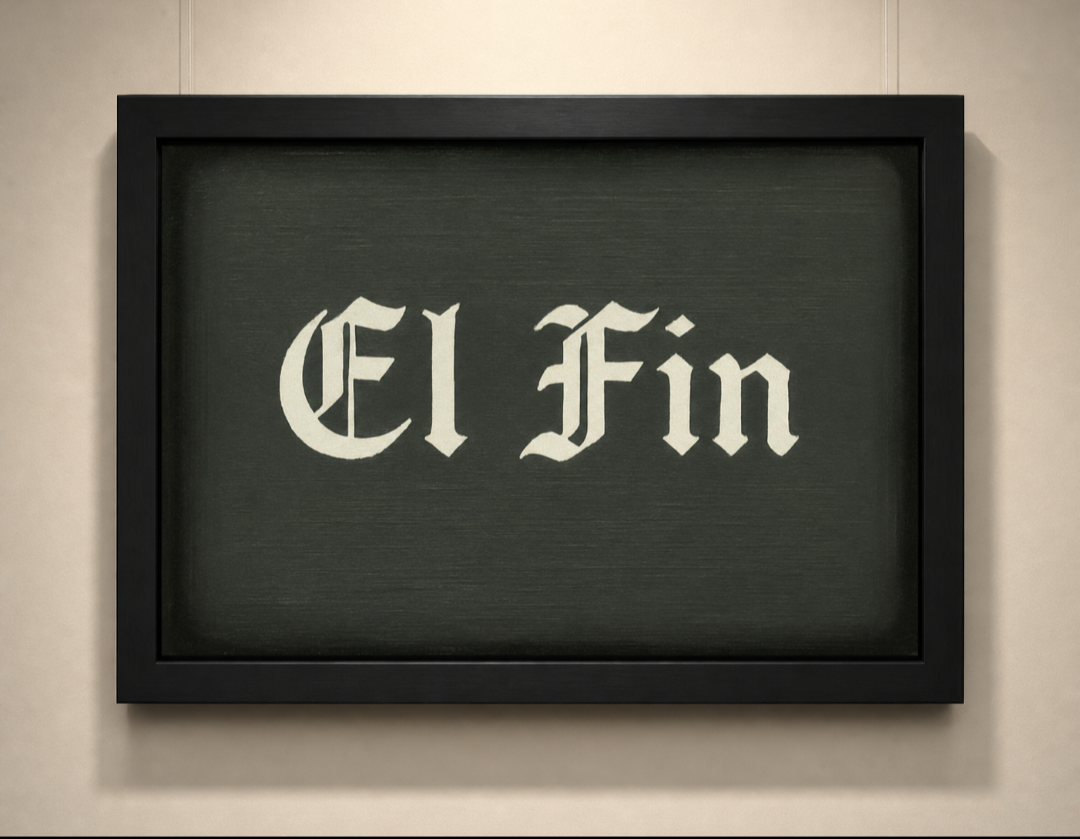 El Fin framed image