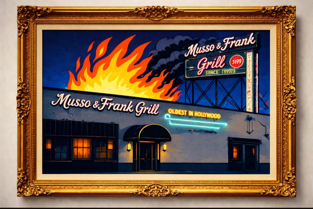 Framed Musso & Frank Grill image
