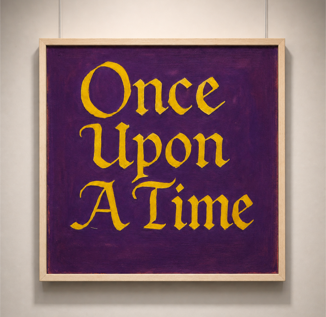 Once Upon A Time framed image