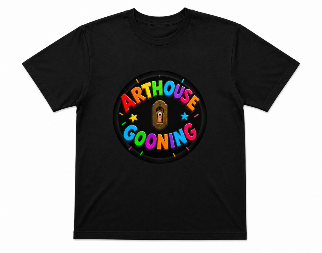 ARTHOUSE GOONING Badge Tee : Black