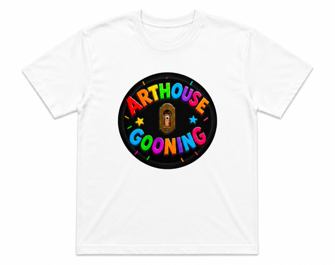 ARTHOUSE GOONING Badge Tee : White