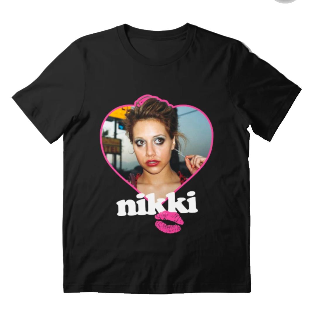 Nikki Heart Tee : Black