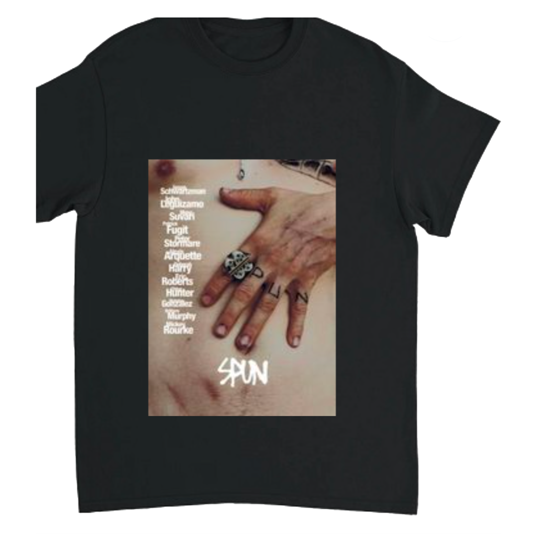 SPUN Hand Poster Tee : Black