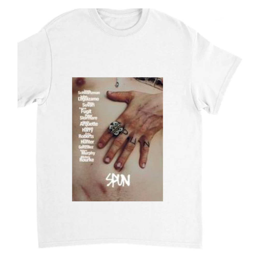 SPUN Hand Poster Tee : White