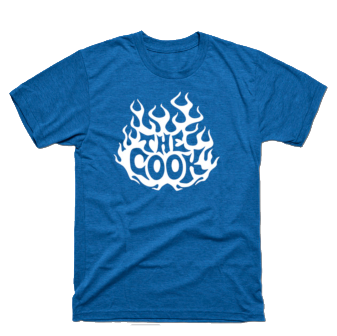 The Cook Flame Tee : Blue