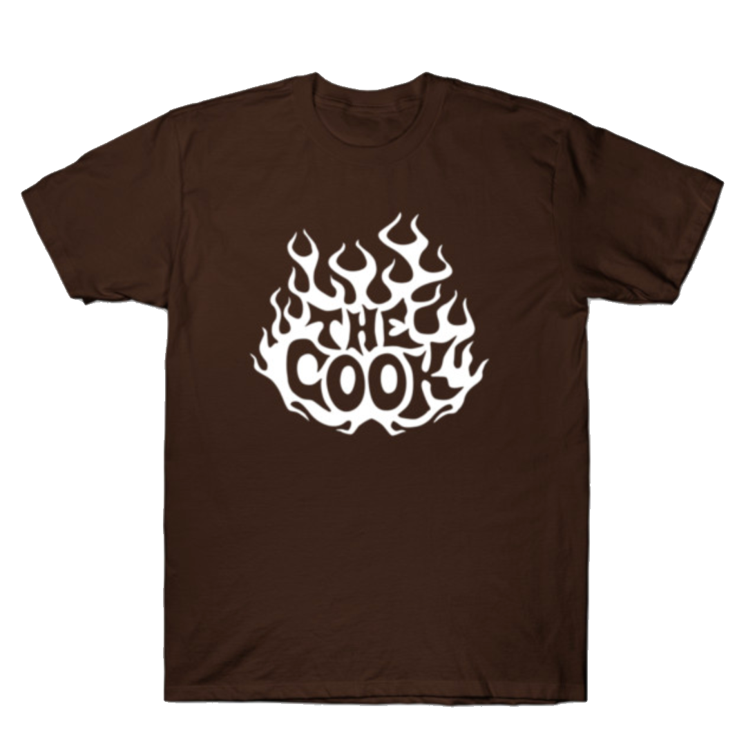 The Cook Flame Tee : Brown