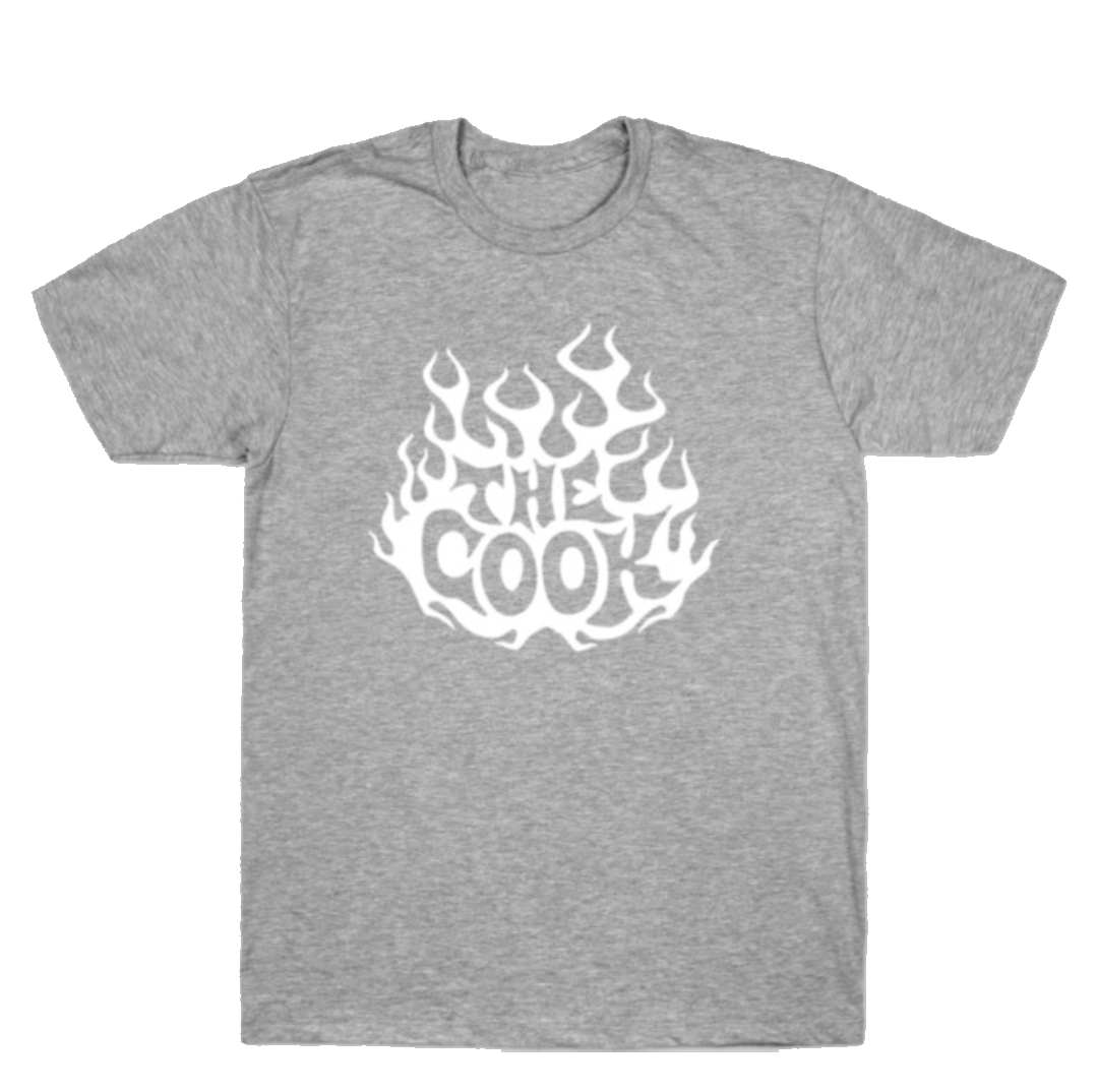 The Cook Flame Tee : Grey