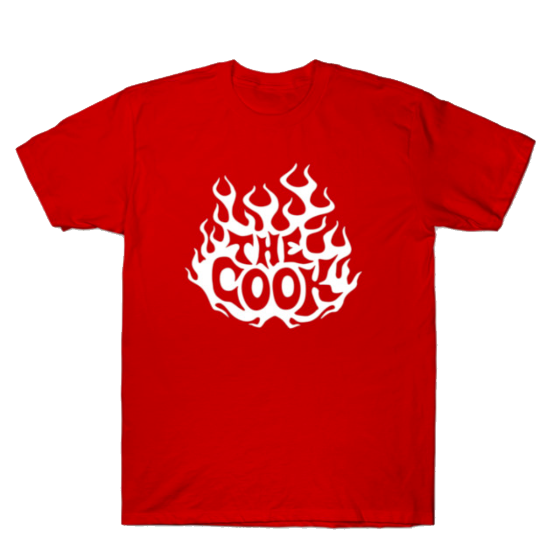 The Cook Flame Tee : Red