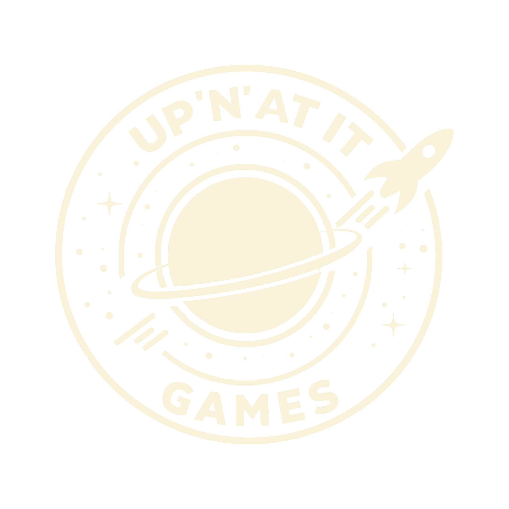 Up ’n’ At It Games logo